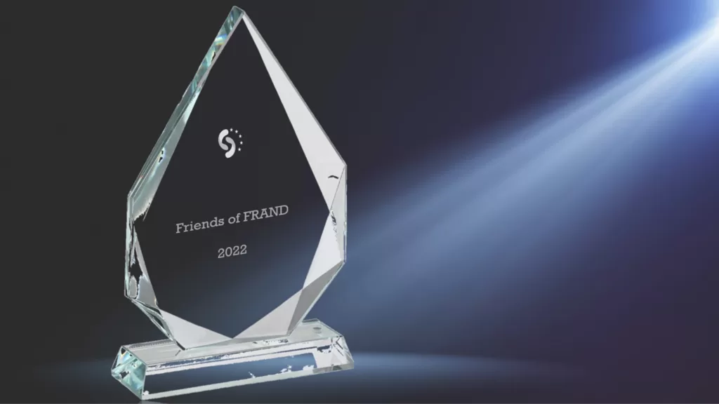 ‘Friends of FRAND’ Awards 2022